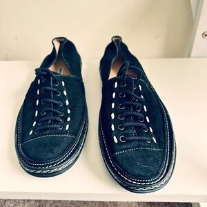 Manolo Blahnik Laced Loafers